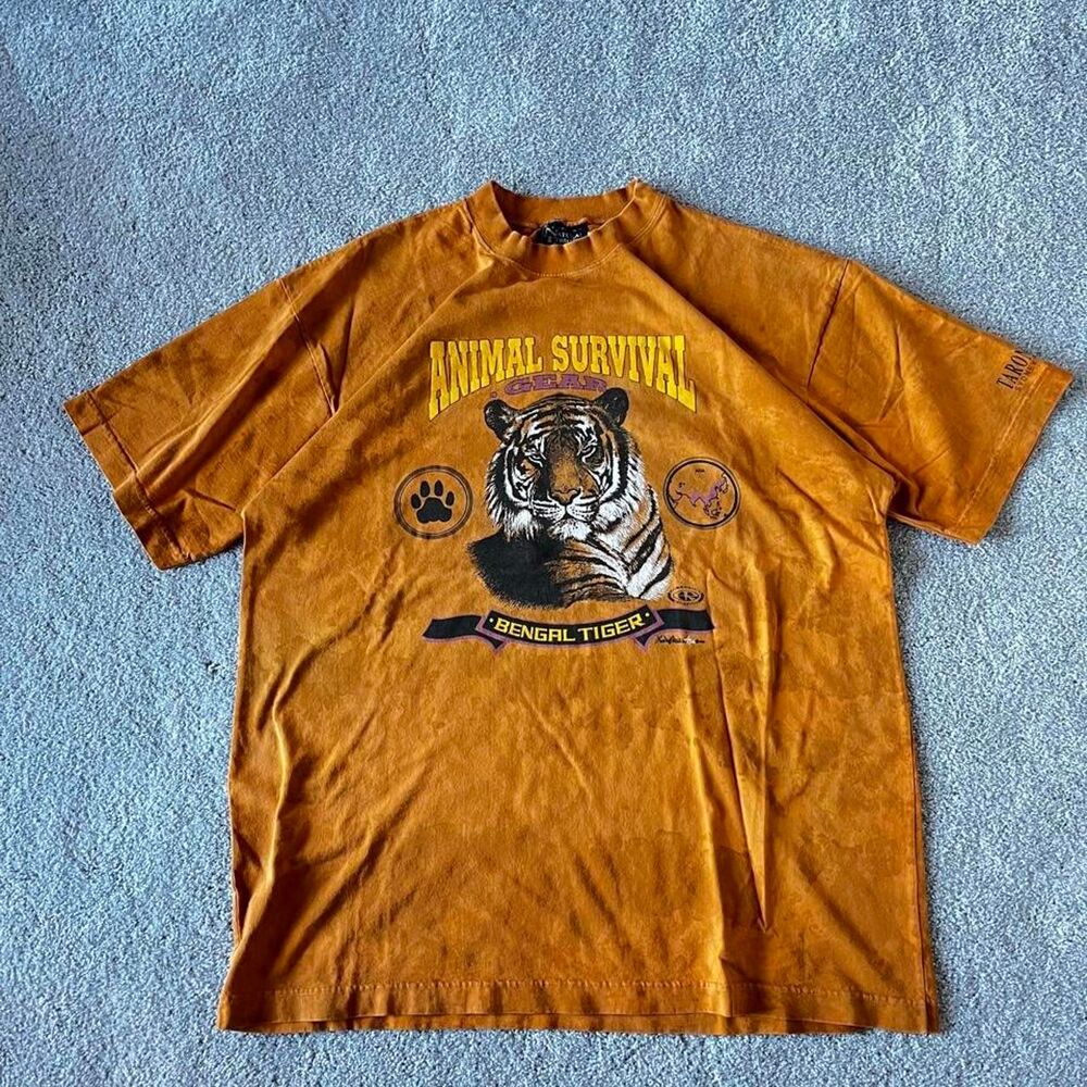 Vintage 1994 Bengal Tiger Zoo Natural Territory T-shirt